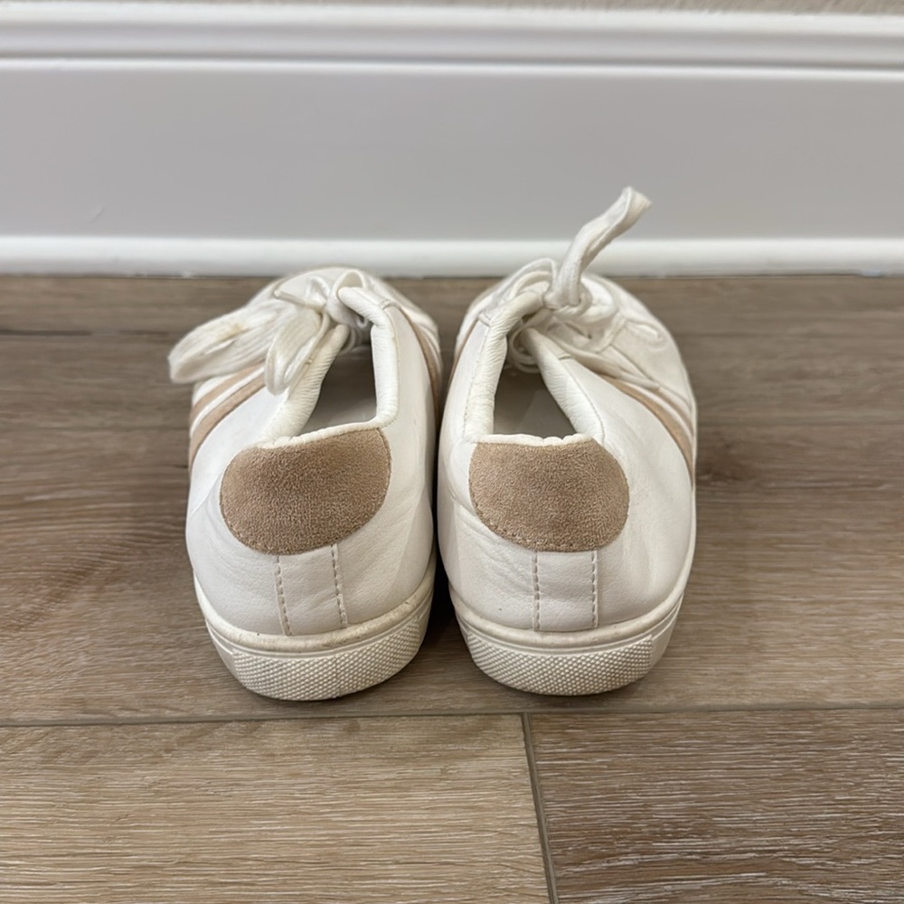 Faux leather Striped Sneakers - Picture 4 of 5
